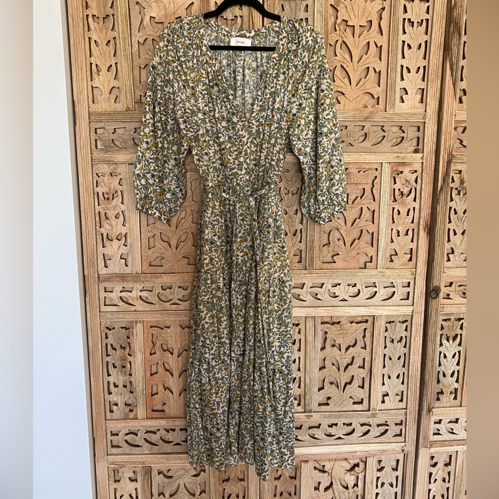 Summer boho midi Xirena dress
